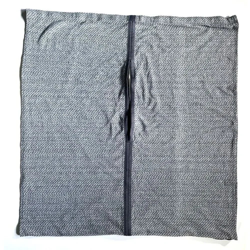 Lululemon Vinyasa WomensConvertible Wrap Scarf Grey Color Herringbone Pattern